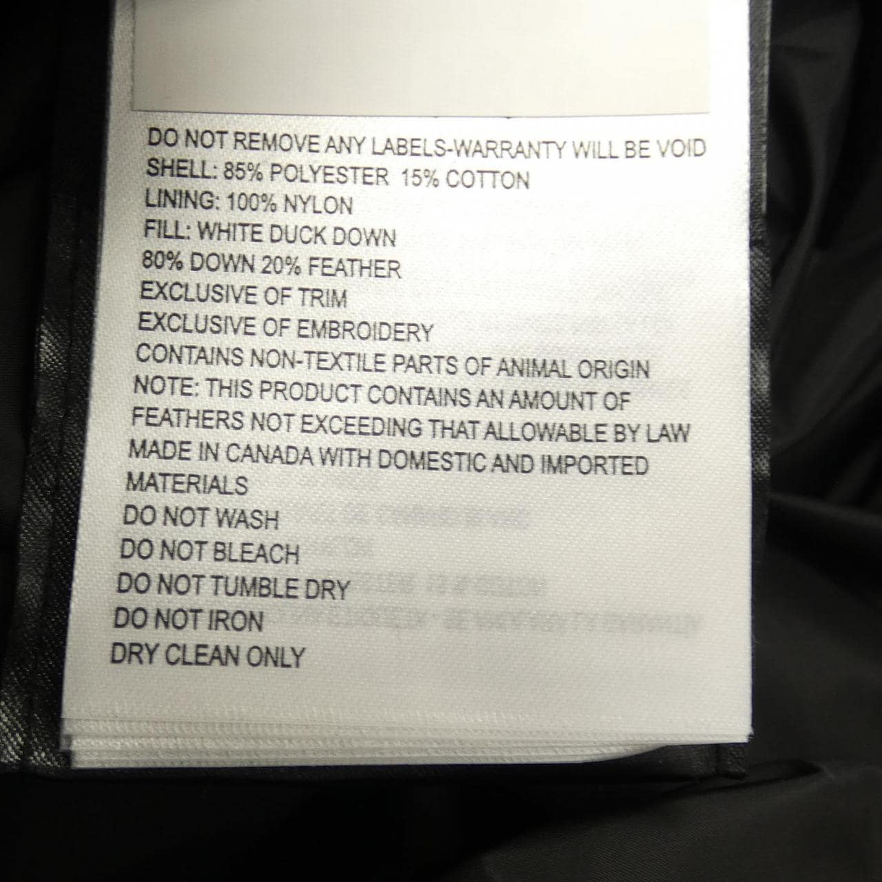 カナダグース CANADA GOOSE 3804MA MACMILLAN マクミラン ダウンジャケット