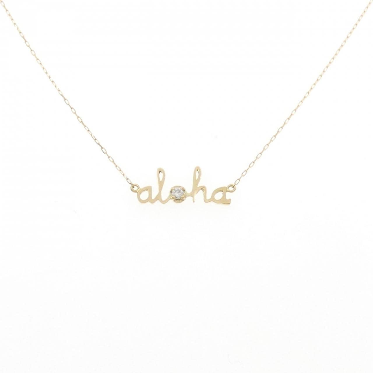 K18YG ダイヤモンド ネックレス