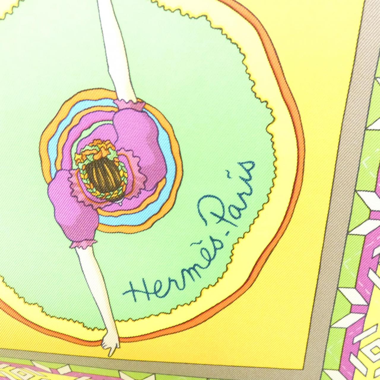 エルメス BELLES DU MEXIQUE カレ スカーフ