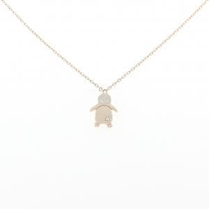 K10YG ペンギン 樹脂 ネックレス