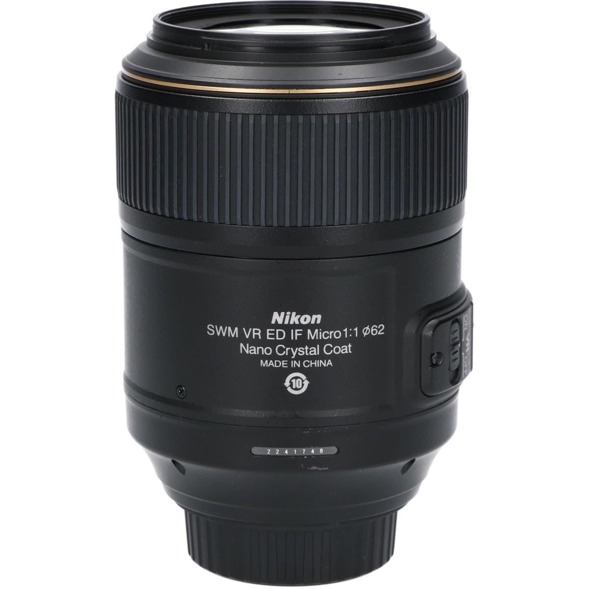 ＡＦ－Ｓ１０５ｍｍ　Ｆ２．８Ｇ　ＭＩＣＲＯ　ＥＤ　ＶＲ