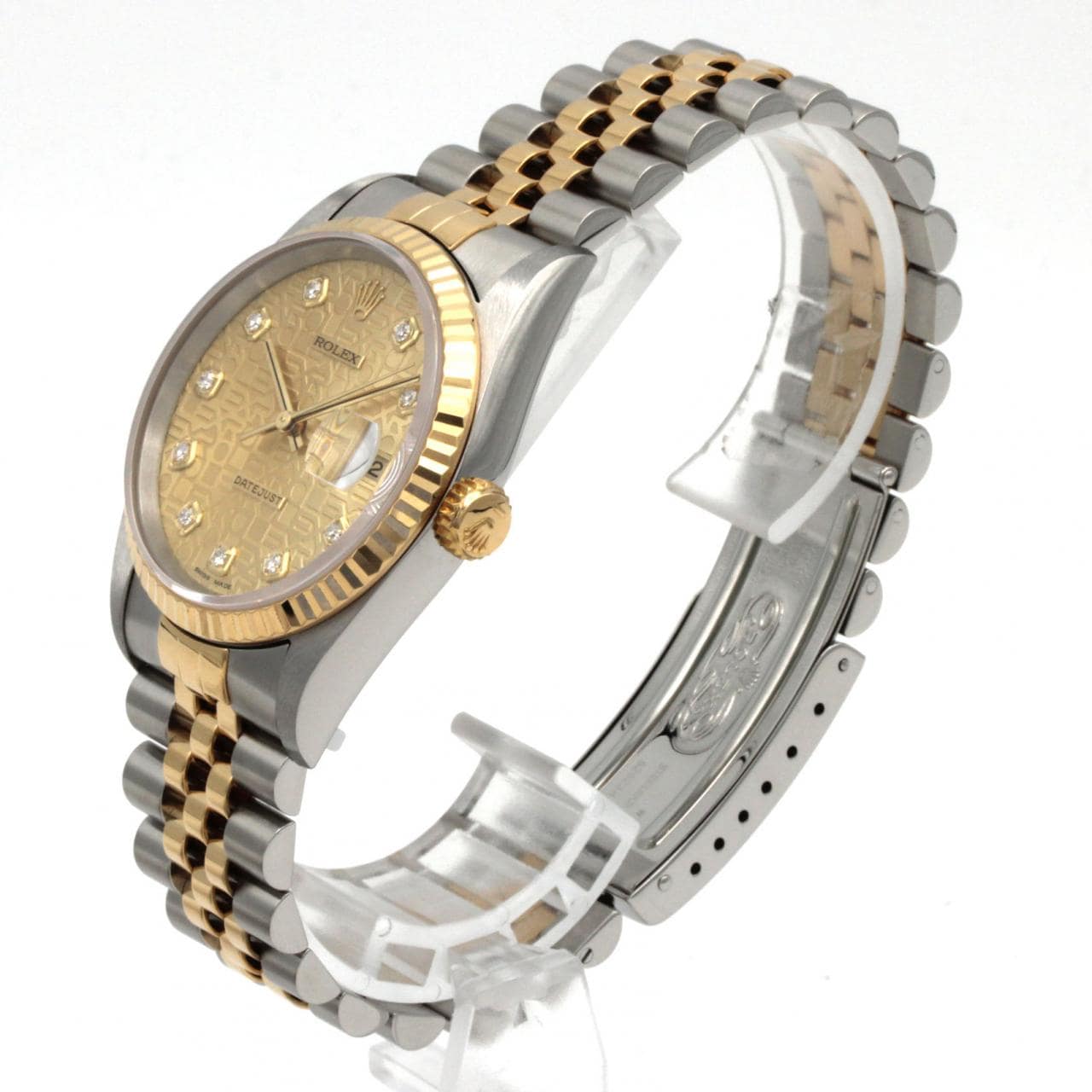 ロレックス デイトジャスト 16233G SSxYG 自動巻 W番