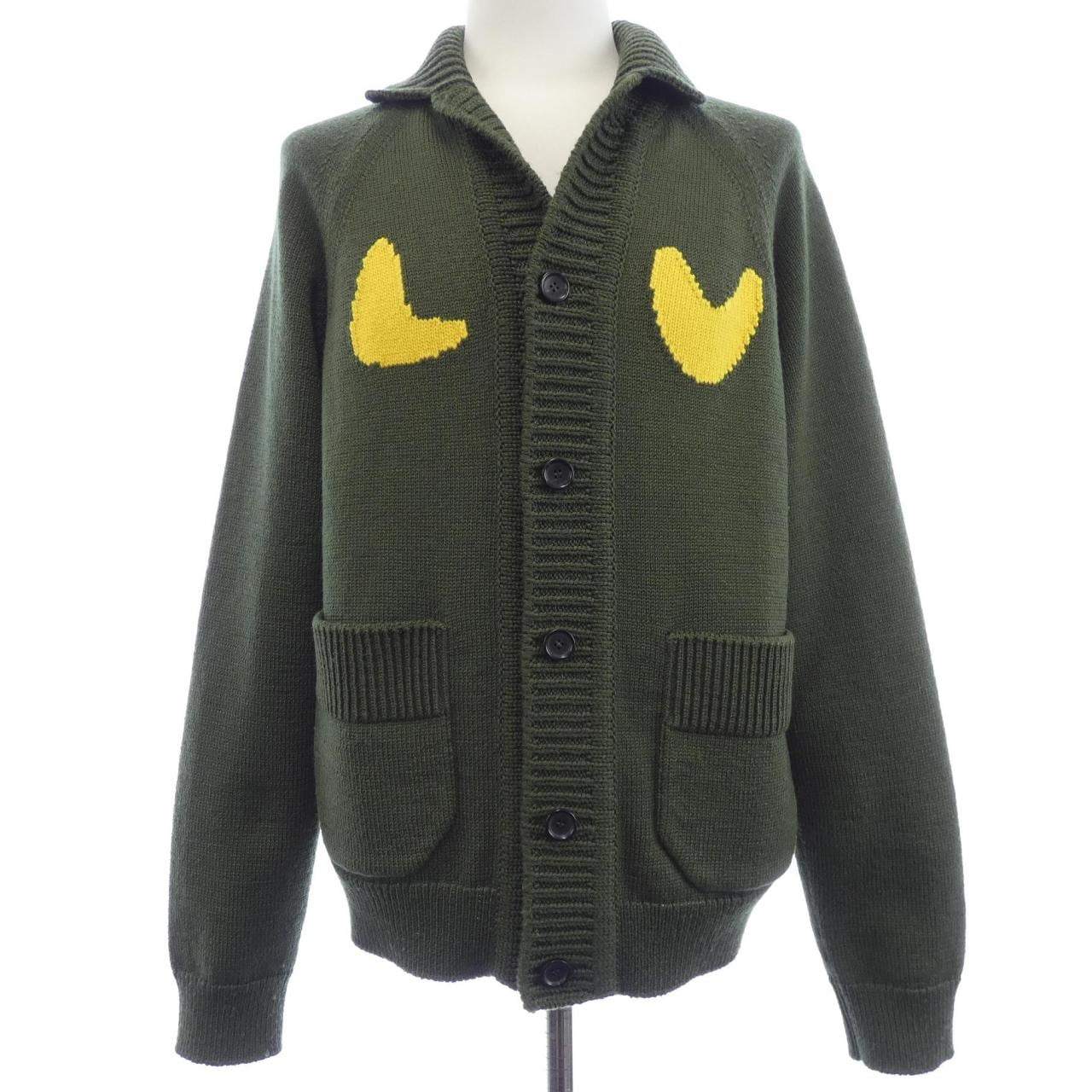 ルイヴィトン LOUIS VUITTON ソフィスティケイティドタイガーカーディガン HMN03WJN7 NIGO カーディガン