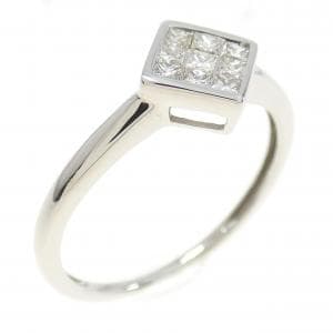 K18WG ダイヤモンド リング 0.20CT