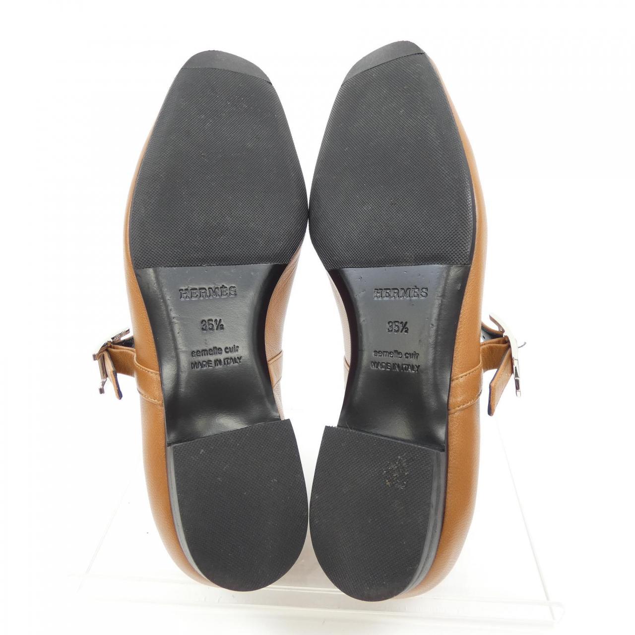 エルメス HERMES フラットシューズ