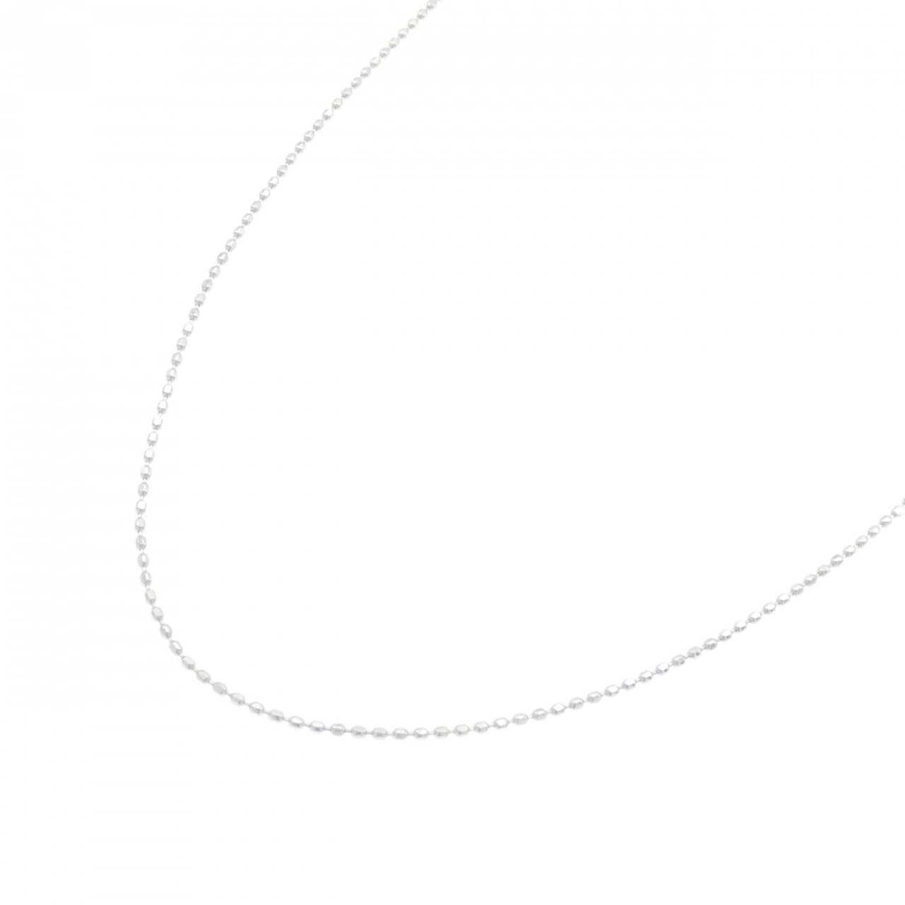 K18WG ネックレス