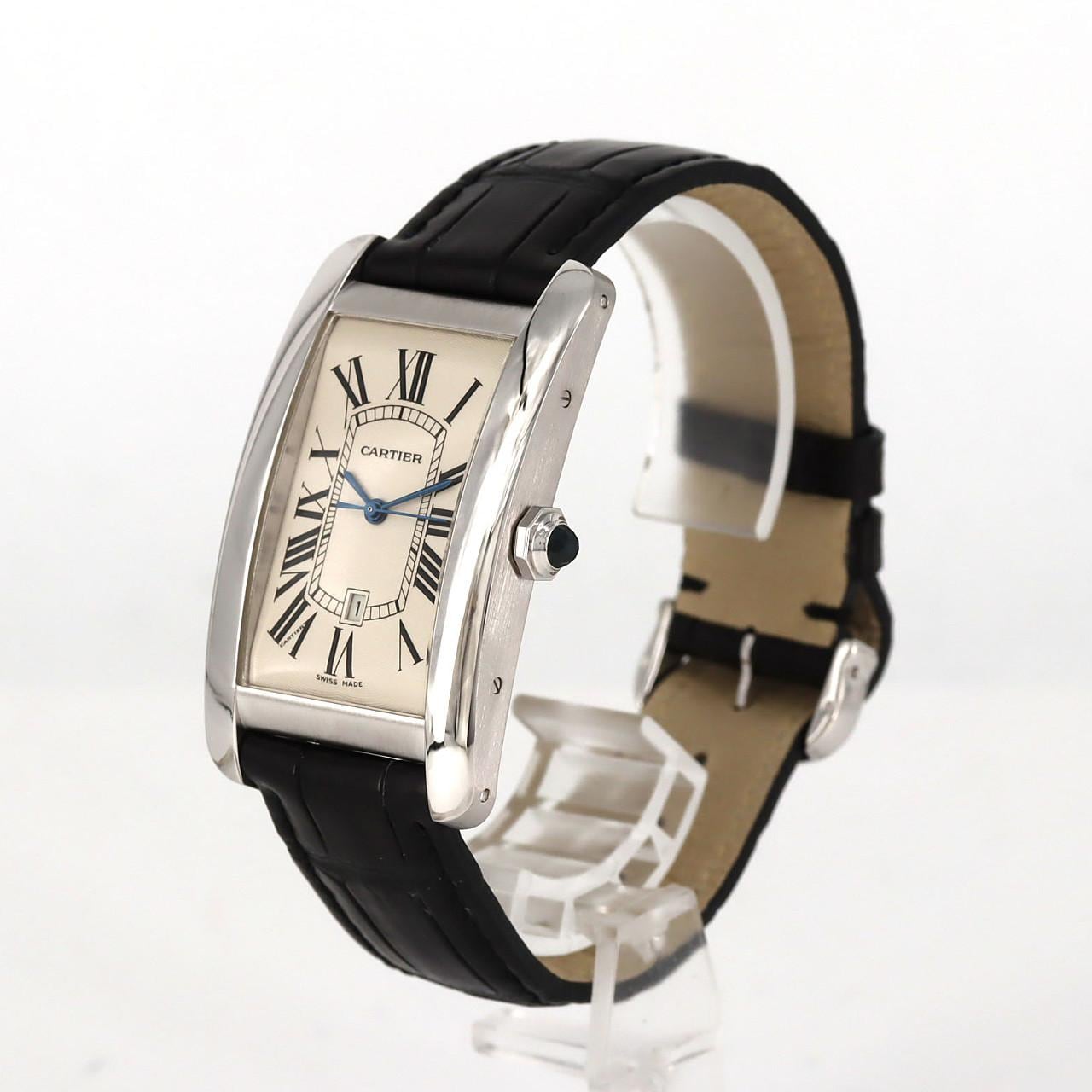 カルティエ タンクアメリカンLM WG W2603256 WG 自動巻