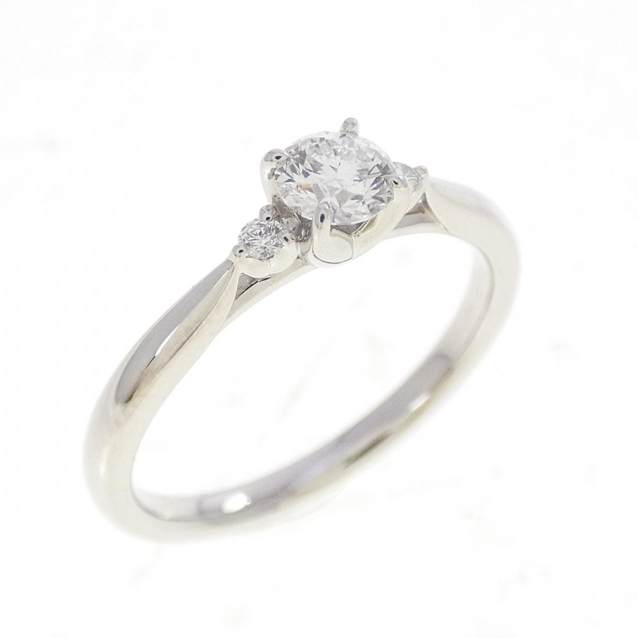 ニワカ ダイヤモンド リング 0.223CT E VS1 3EXT H＆C