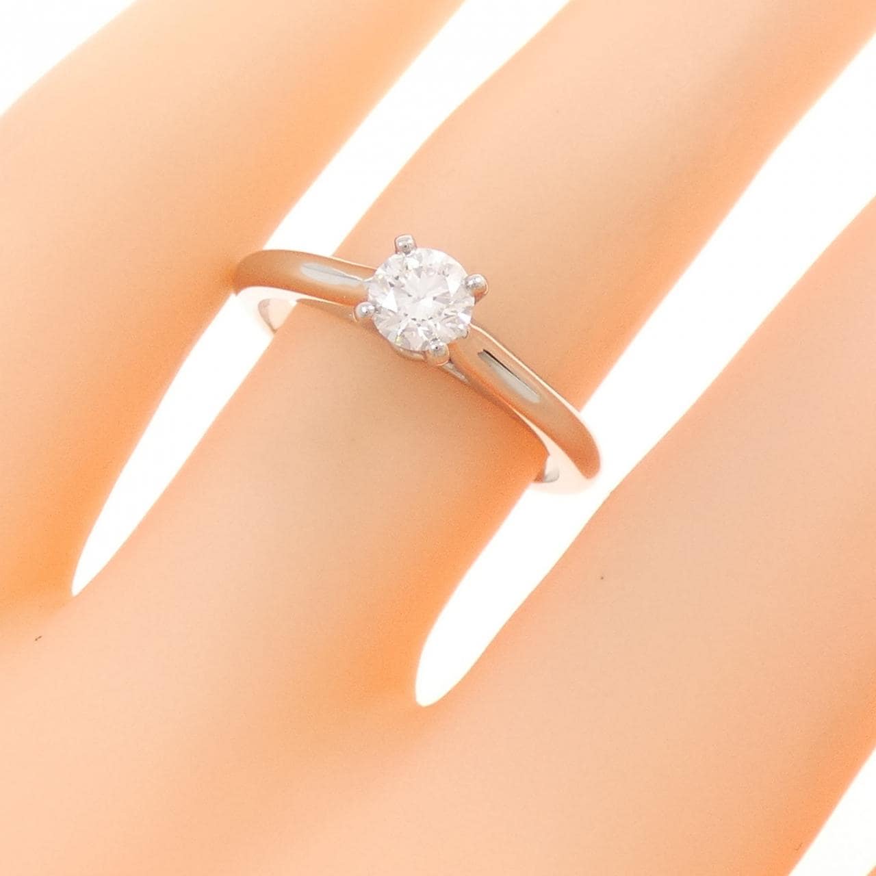 カルティエ 1895 ソリテール リング 0.33CT