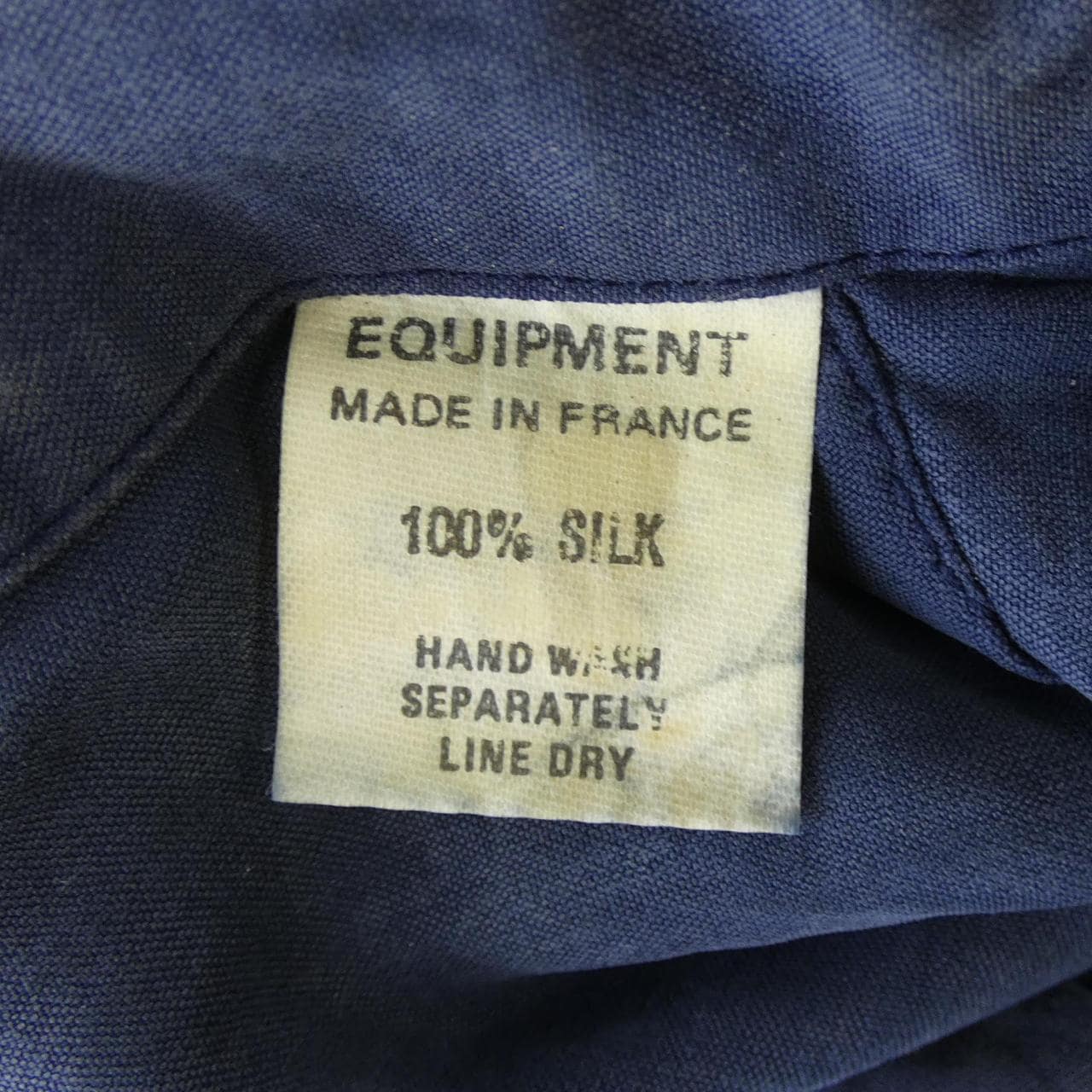 EQUIPMENT シャツ