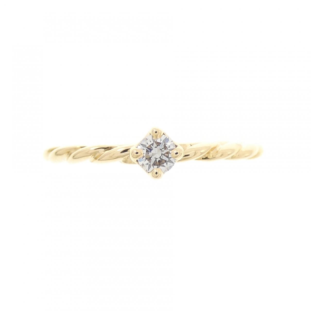 ギンザ タナカ ダイヤモンド リング 0.10CT