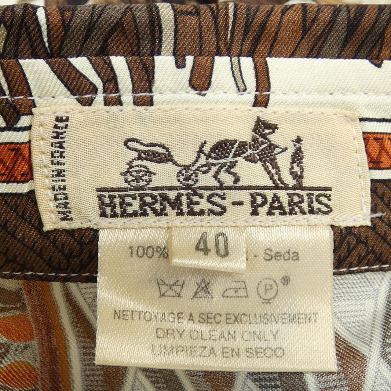 【ヴィンテージ】エルメス HERMES シャツ