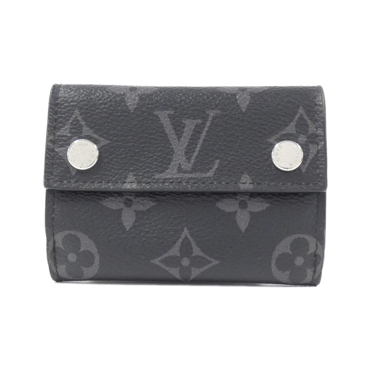 LOUIS VUITTON Monogram Eclipse Discovery Compact Wallet M67630 Wallet