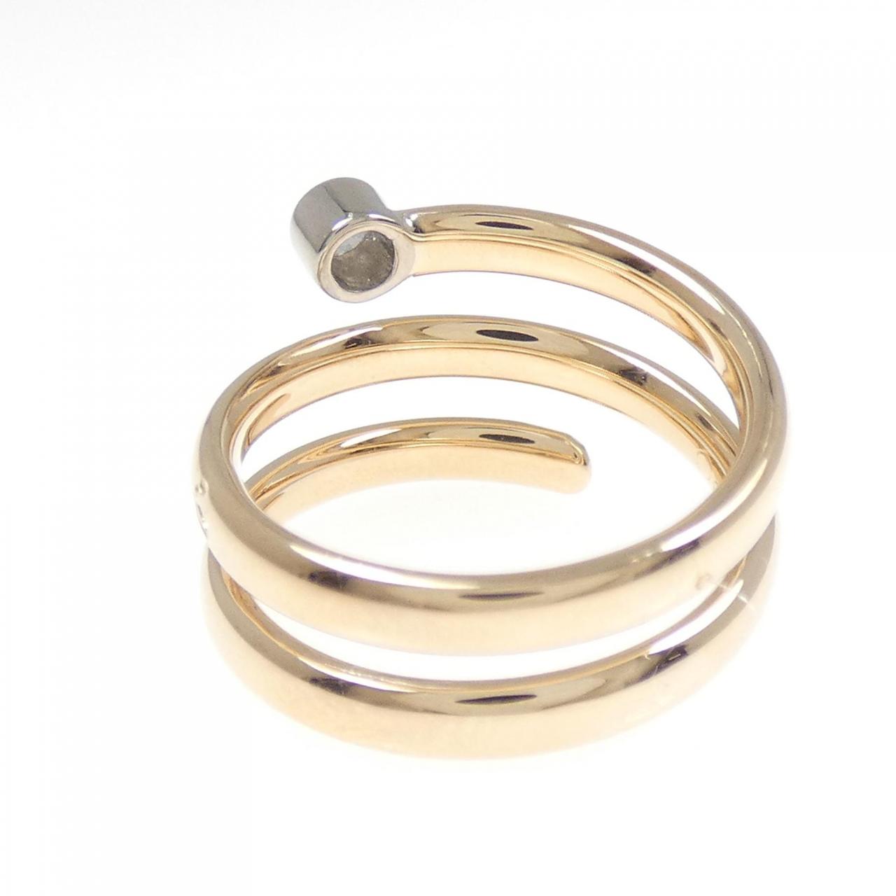 585YG/585WG Diamond Ring 0.08CT