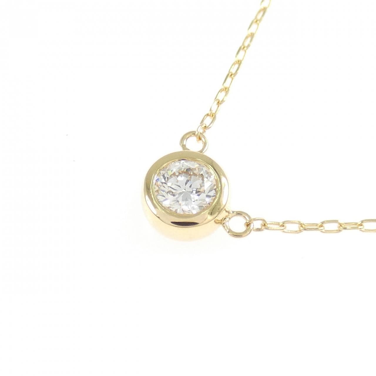 K18YG ダイヤモンド ネックレス 0.30CT