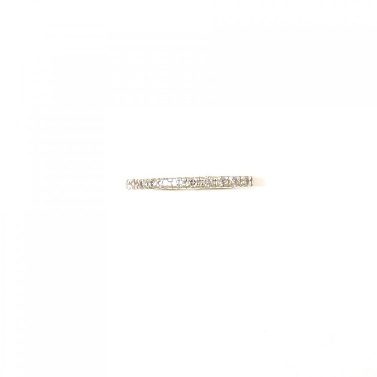 K10WG ダイヤモンド ピンキー リング 0.07CT