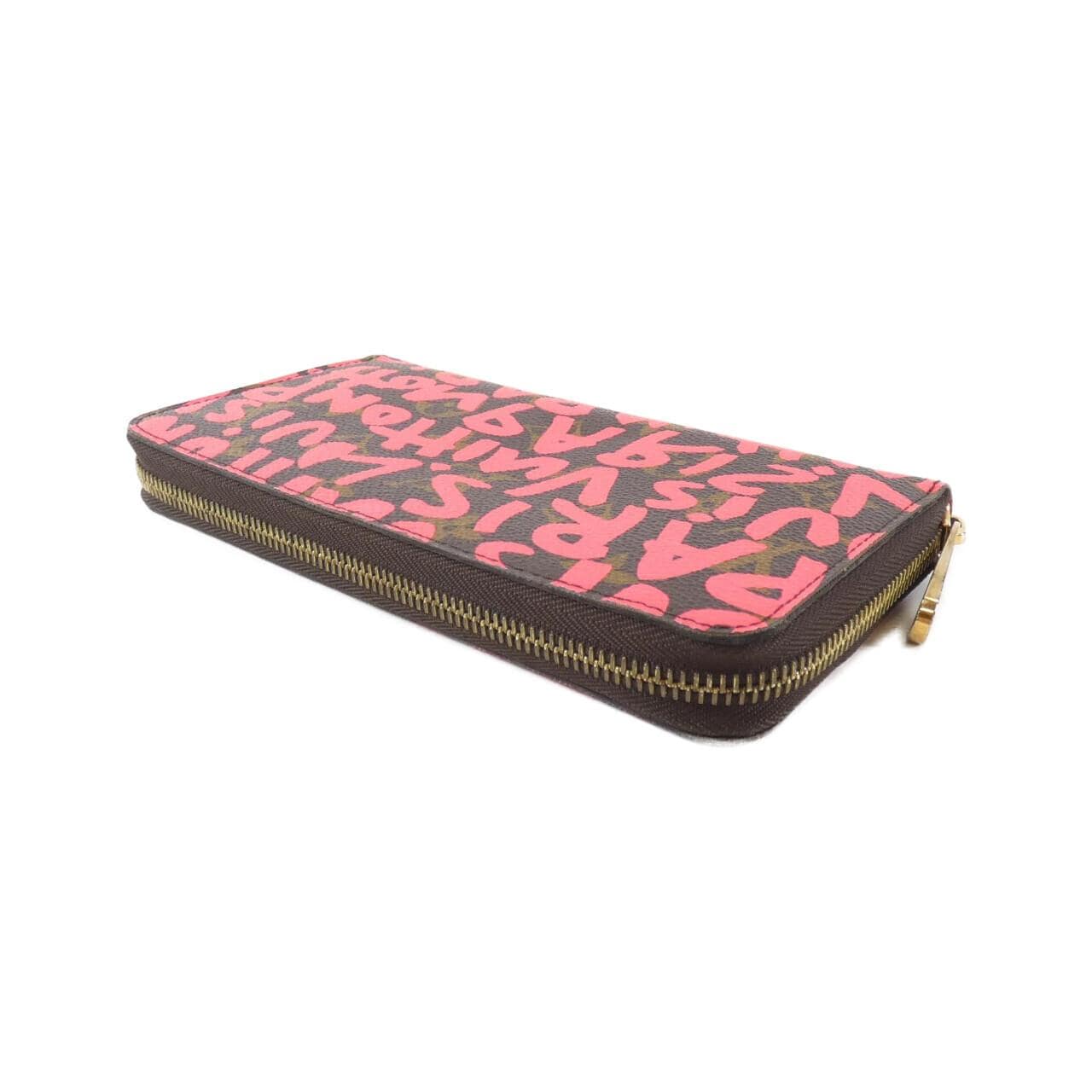 LOUIS VUITTON Monogram Graffiti (Stephen Sprouse) Zippy Wallet M93710 Wallet