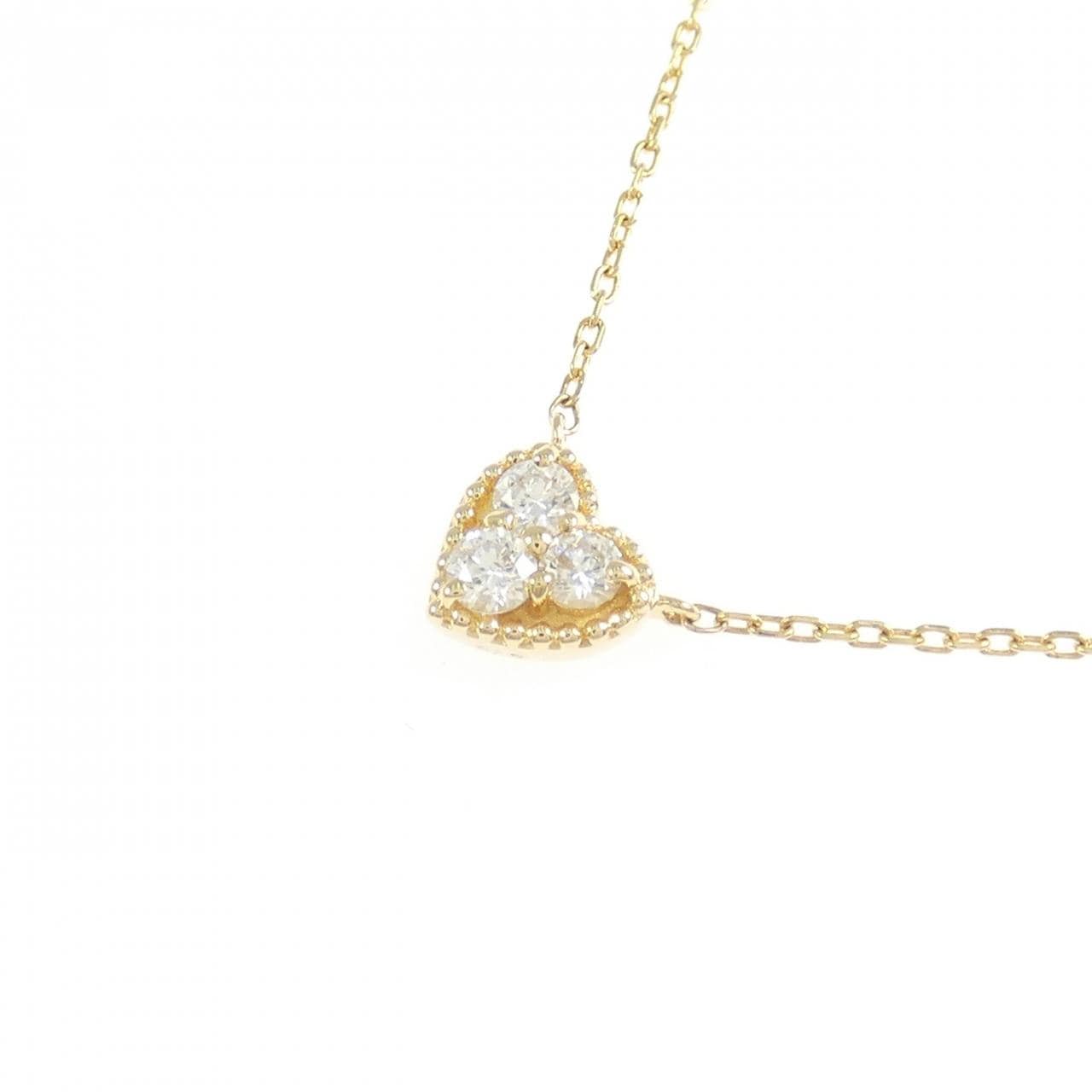 ヴァンドーム ダイヤモンド ネックレス 0.12CT