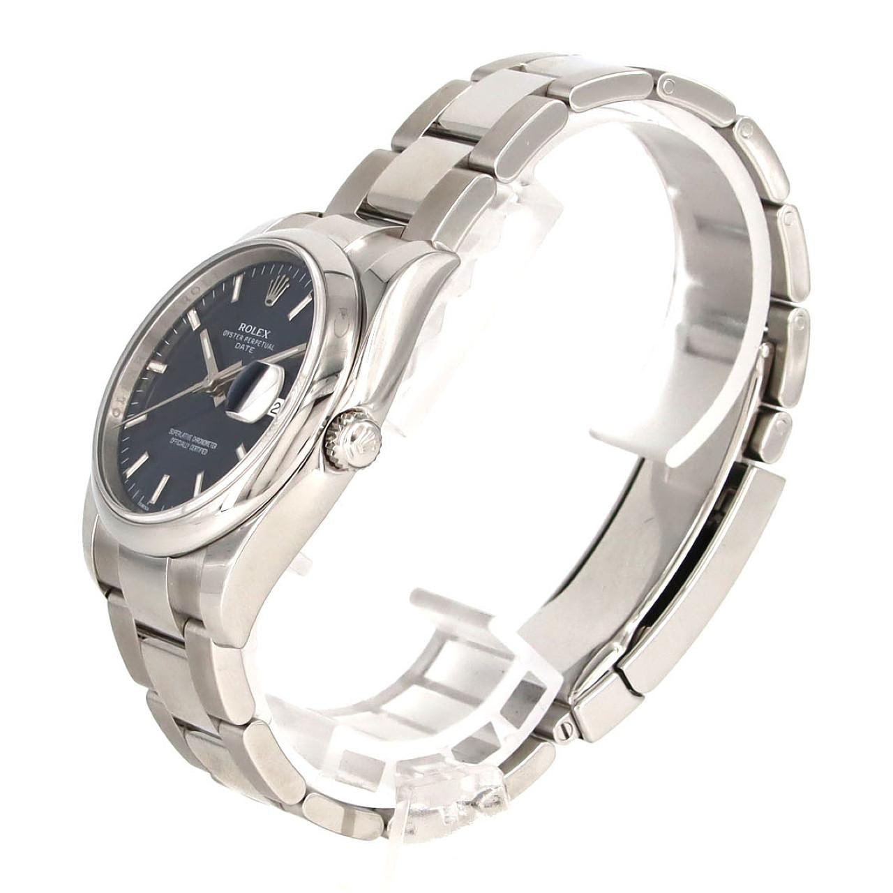 ロレックス オイスターパーペチュアルデイト 115200 SS 自動巻 ランダム番