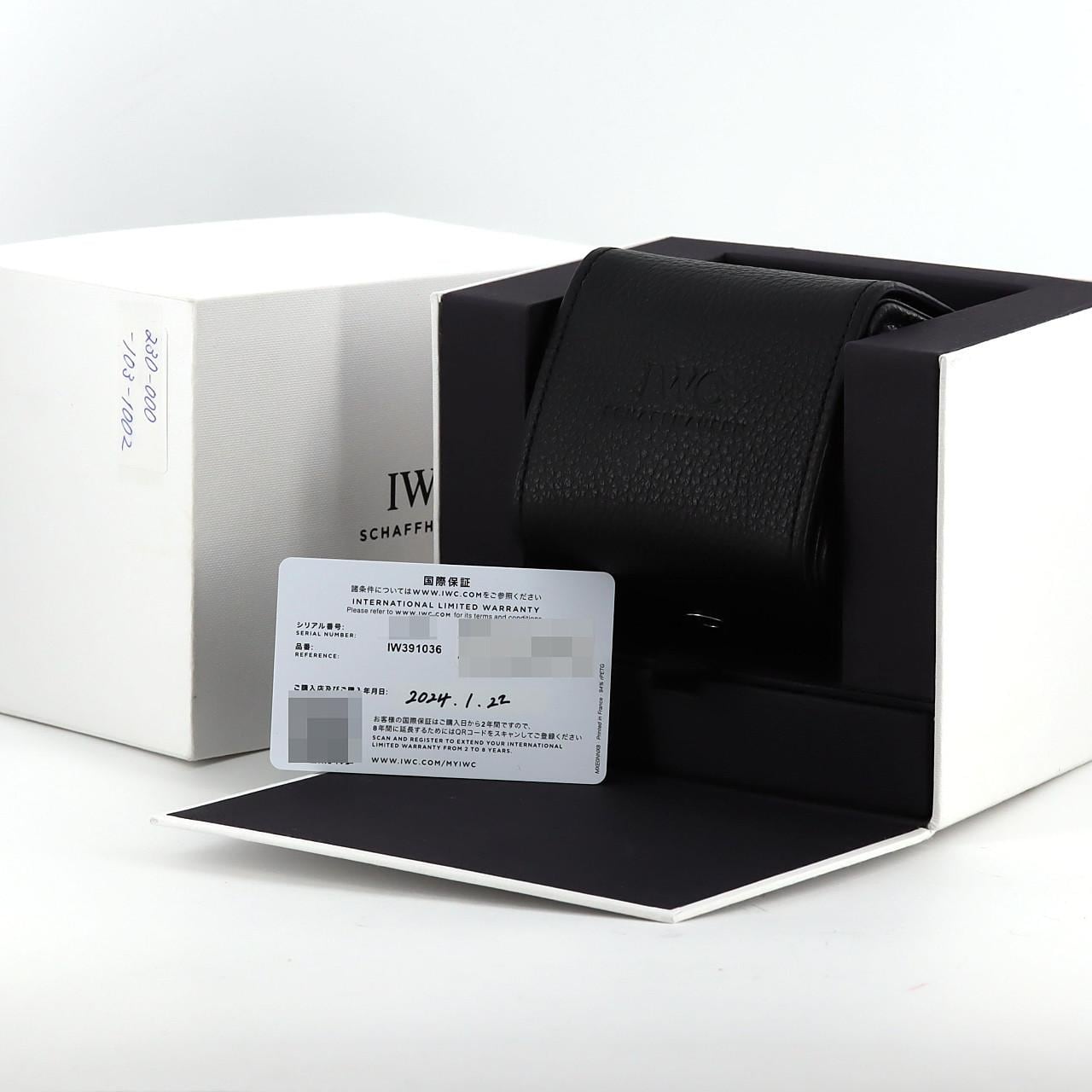 IWC Portofino Chronograph IW391036 SS Automatic