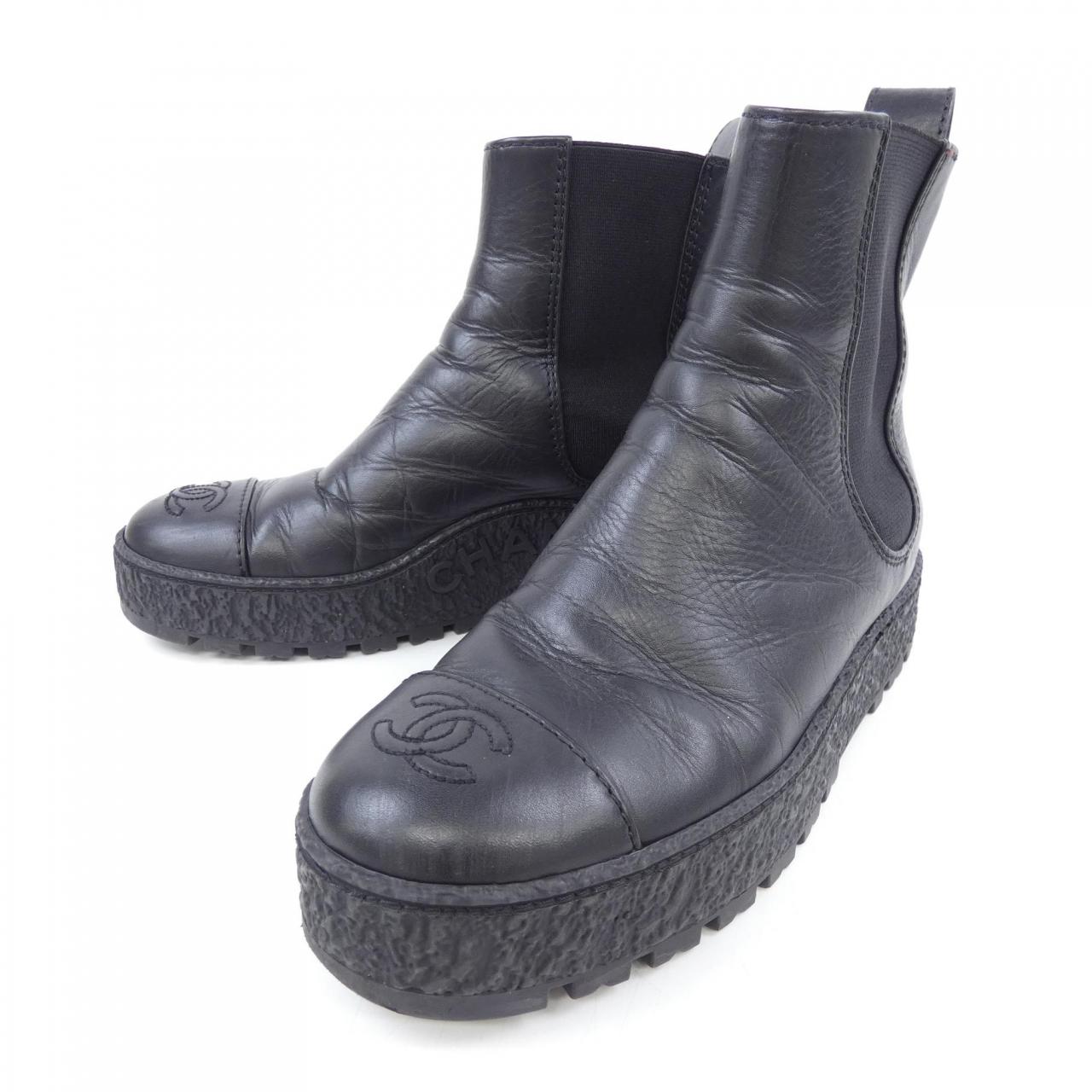 シャネル CHANEL アンクルブーツ ターンロック G37927X56283 ブーツ