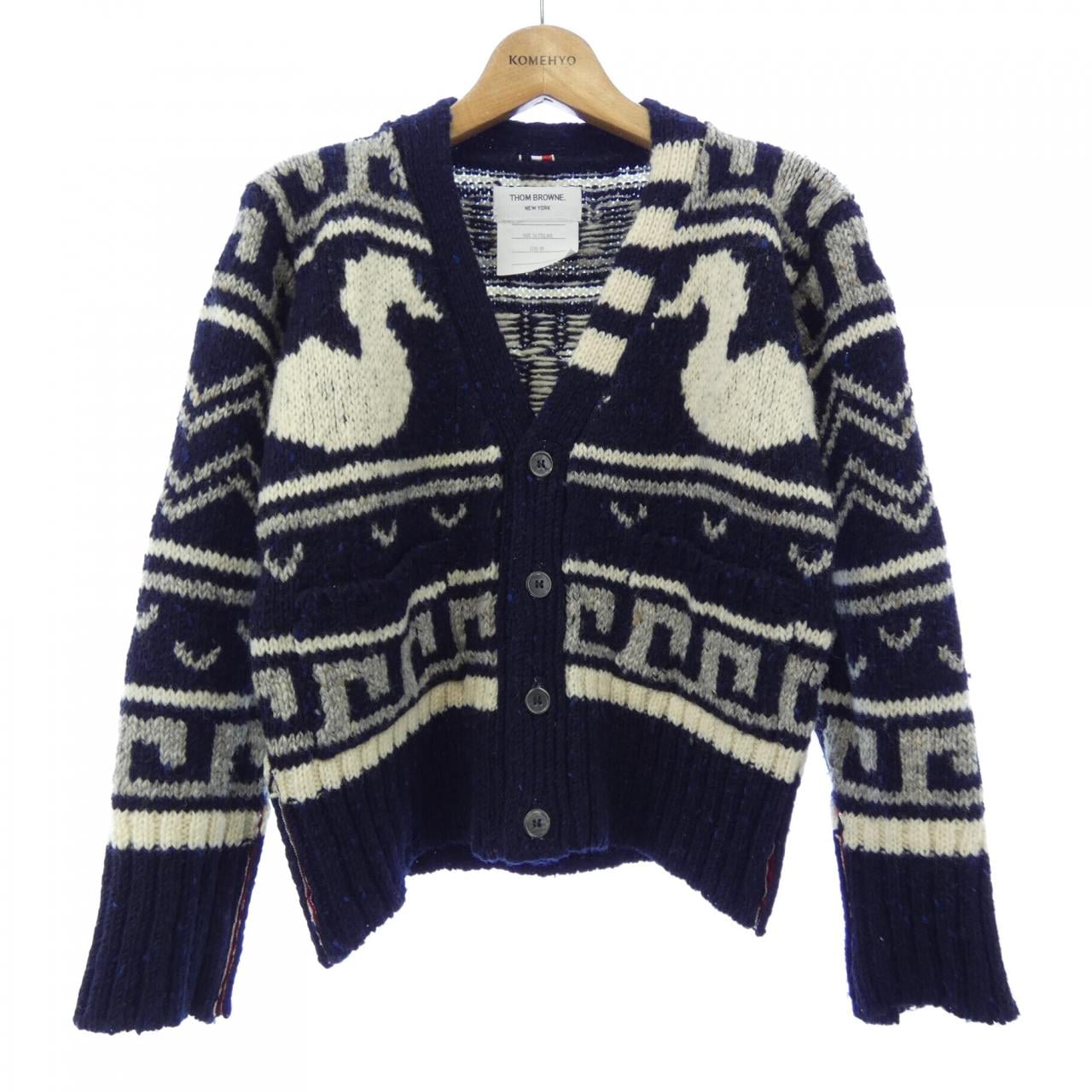 トムブラウン THOM BROWNE MKC025AKD102 カーディガン