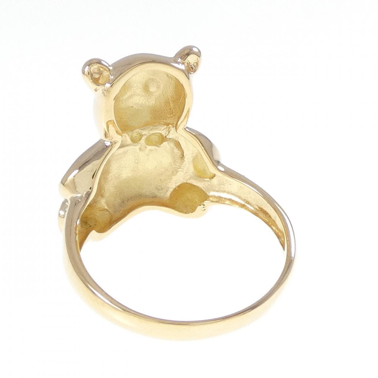 K18YG ベア リング