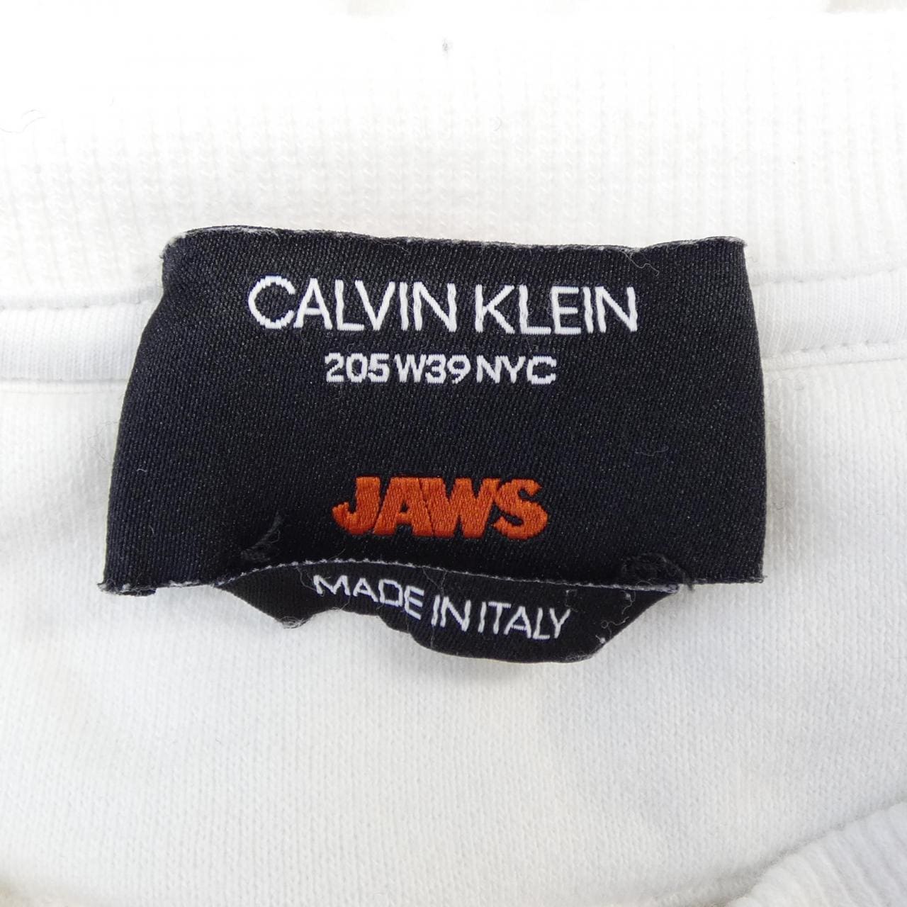 カルバンクライン CALVIN KLEIN 205W39NYC 92MWTF13 JAWS スウェット