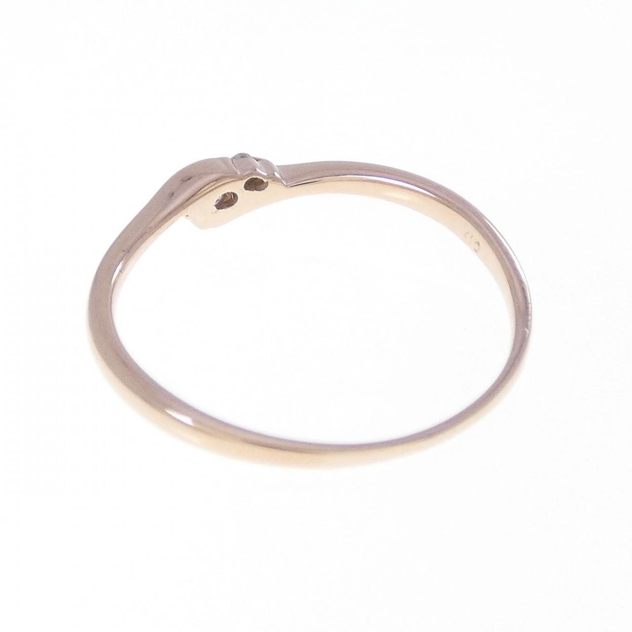 K10PG ダイヤモンド リング 0.05CT