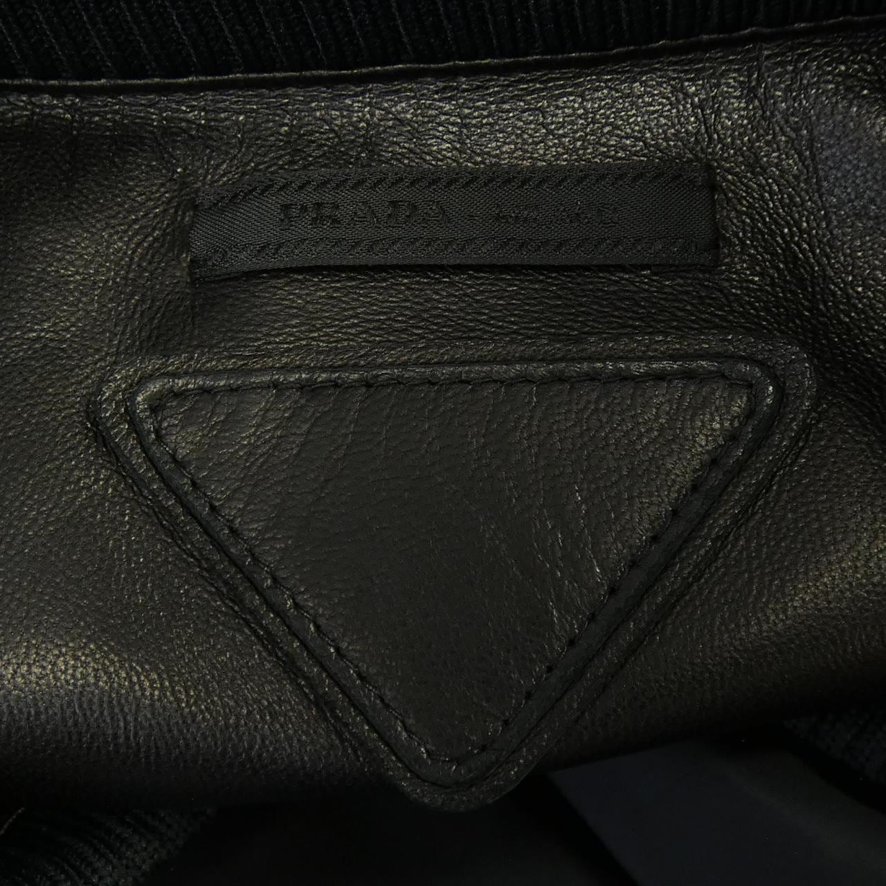 プラダ PRADA UPW141 038 レザージャケット