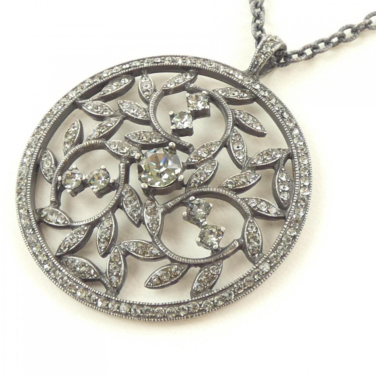 フォクシー FOXEY 25722 CRYSTAL MOON NECKLACE