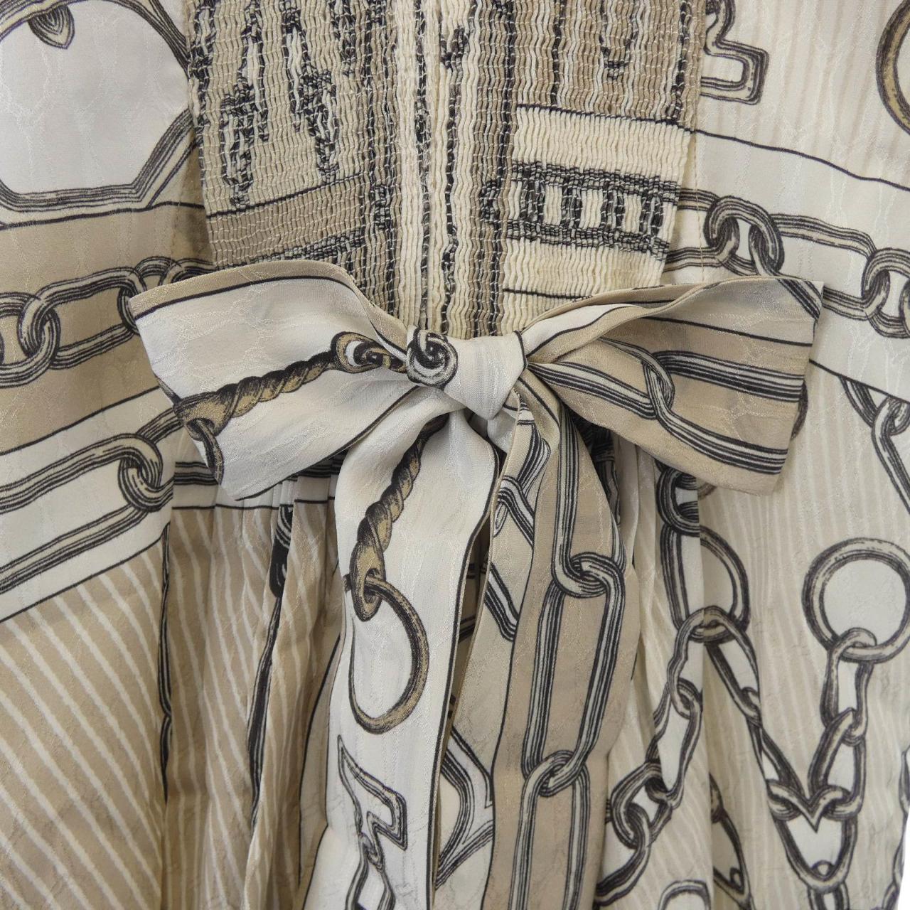 エルメス HERMES EFFET KALEIDOSCOPE 4H0561DP ワンピース