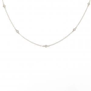 K18YG ダイヤモンド ネックレス 0.35CT