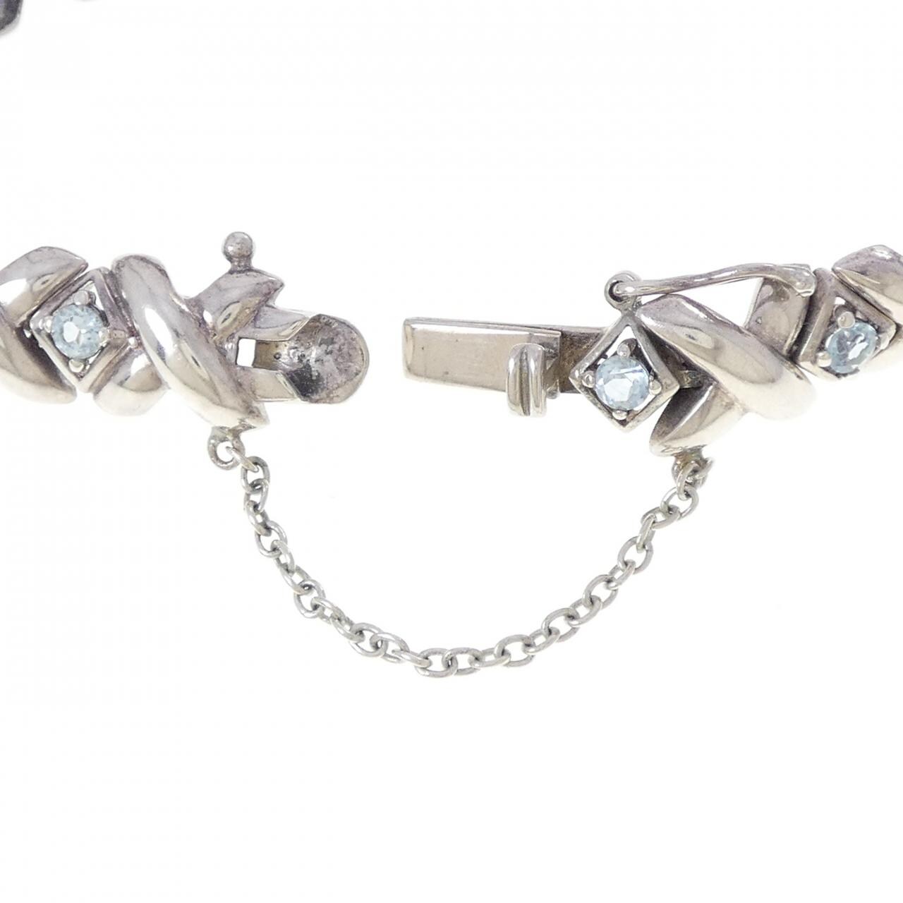 925SV ブルートパーズ ブレスレット