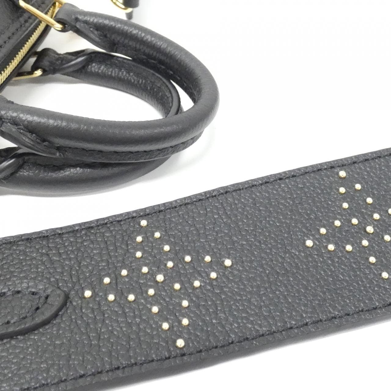 LOUIS VUITTON Monogram Empreinte（镶嵌）Nano Speedy M46745 包
