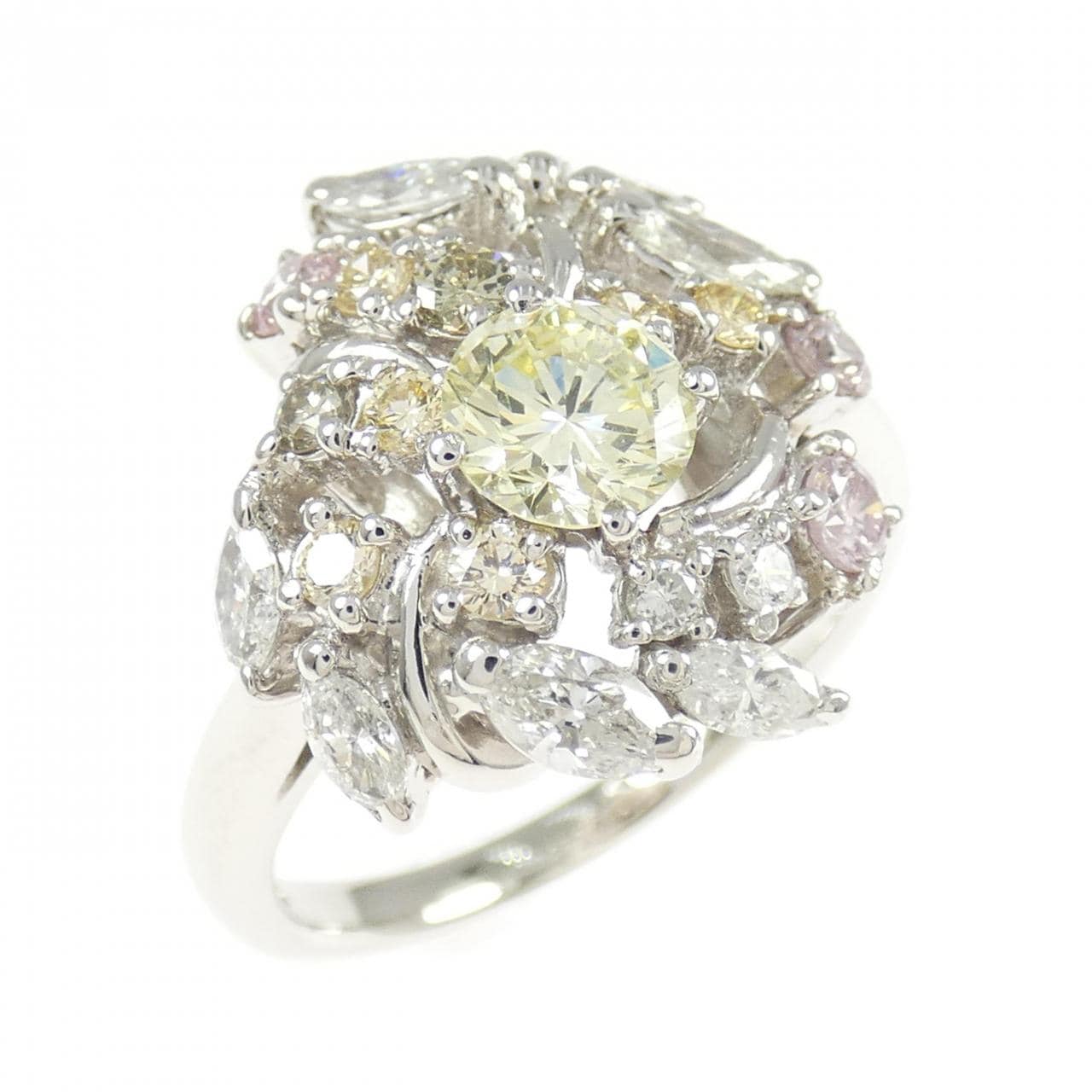 PT900 ダイヤモンド リング 0.609CT