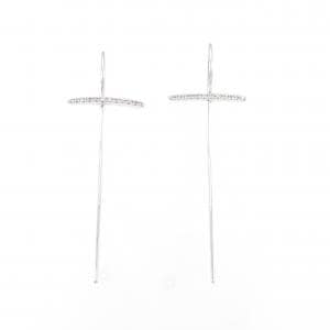 ヒロタカ ダイヤモンド ピアス 0.12CT