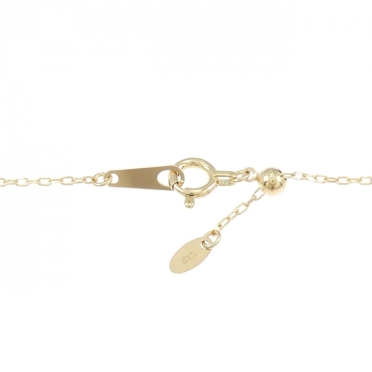 K18YG ダイヤモンド ネックレス 0.10CT