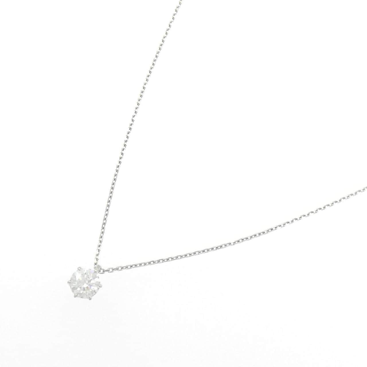 PT900/PT850 ダイヤモンド ネックレス 0.515CT H SI2 EXT