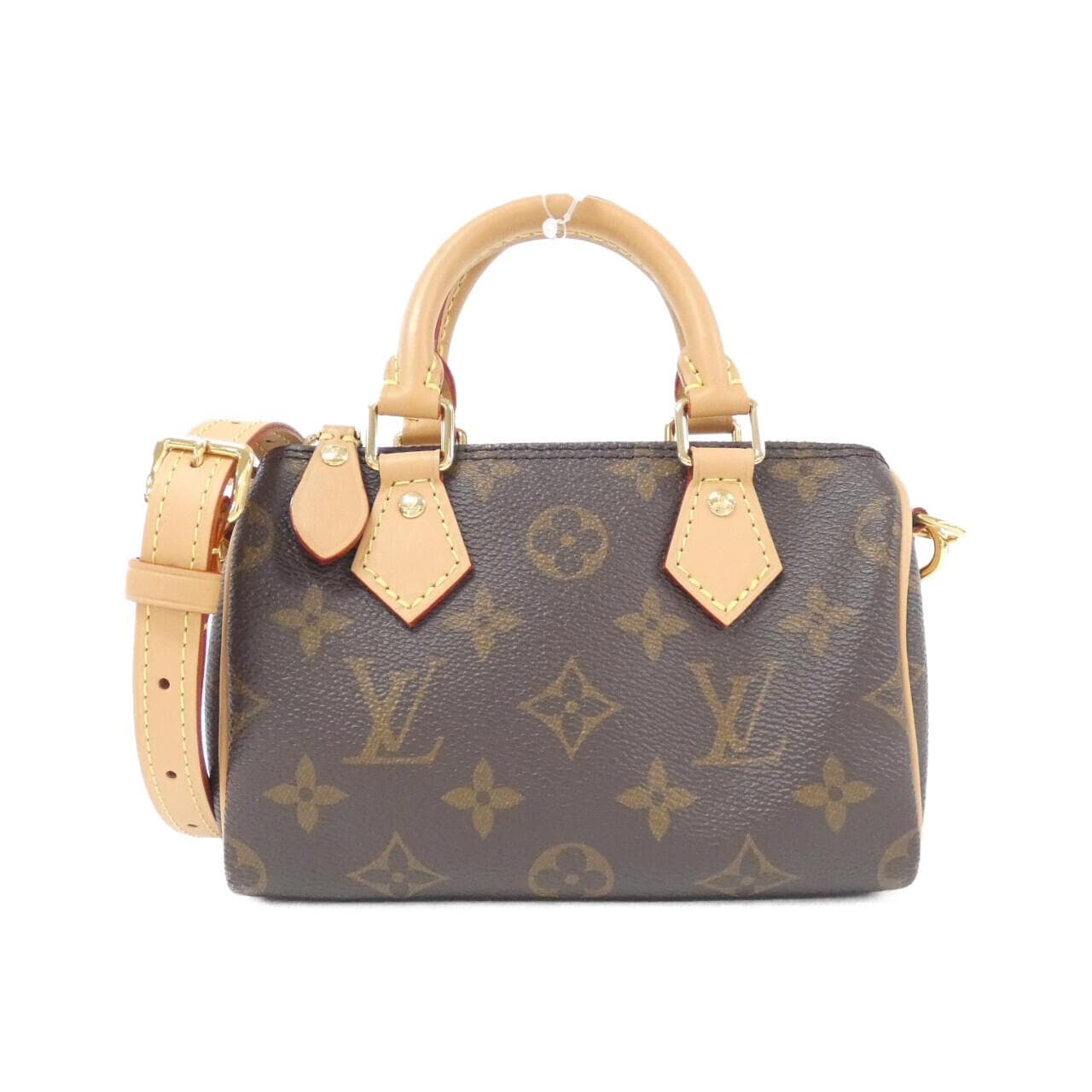 LOUIS VUITTON Monogram Nano Speedy M81085 波士頓包