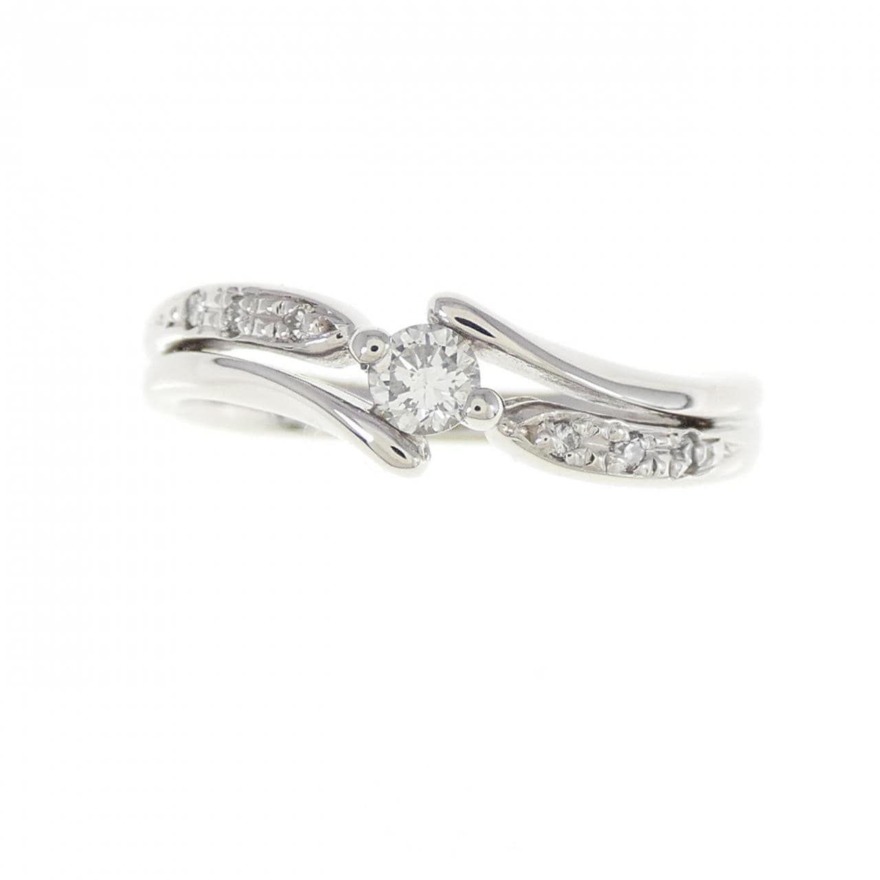 PT ダイヤモンド リング 0.14CT