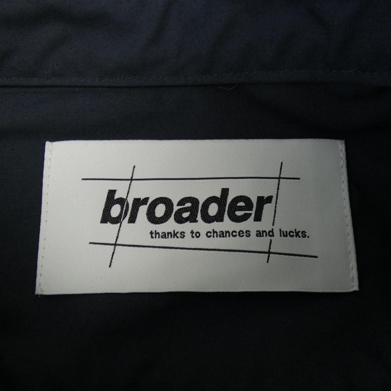 BROADER シャツ