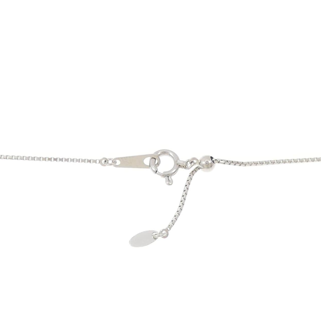 PT900/PT850 エメラルド ネックレス 0.49CT