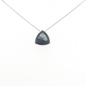PT900/PT850 ブルートパーズ ネックレス 5.00CT