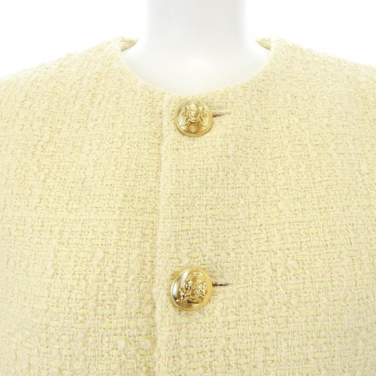 セリーヌ CELINE ブクレナッテ 2V34O764L ノーカラージャケット