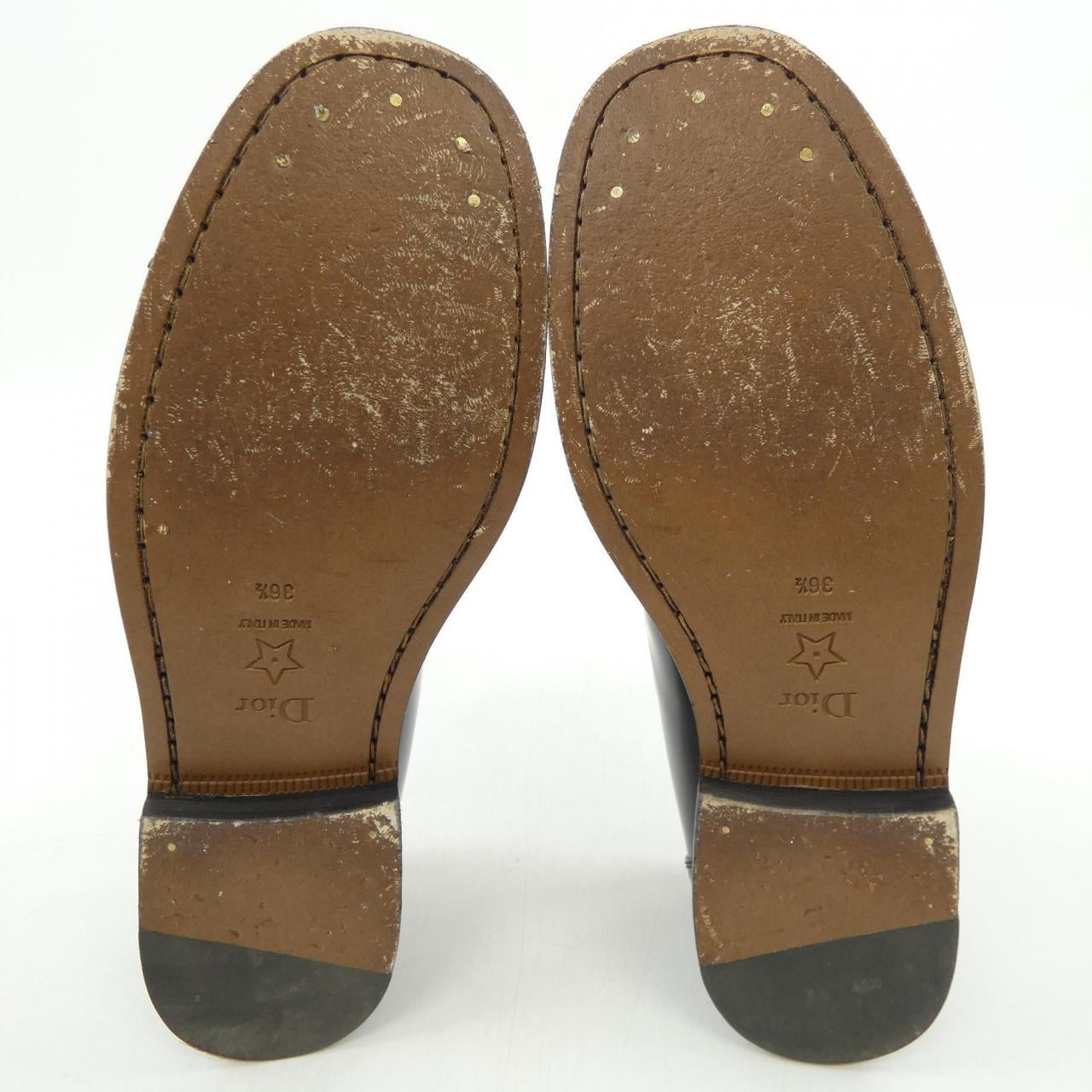 クリスチャンディオール CHRISTIAN DIOR D-ACADEMY ローファー ゴールドトーンメタルタッセル KDB819ACA シューズ