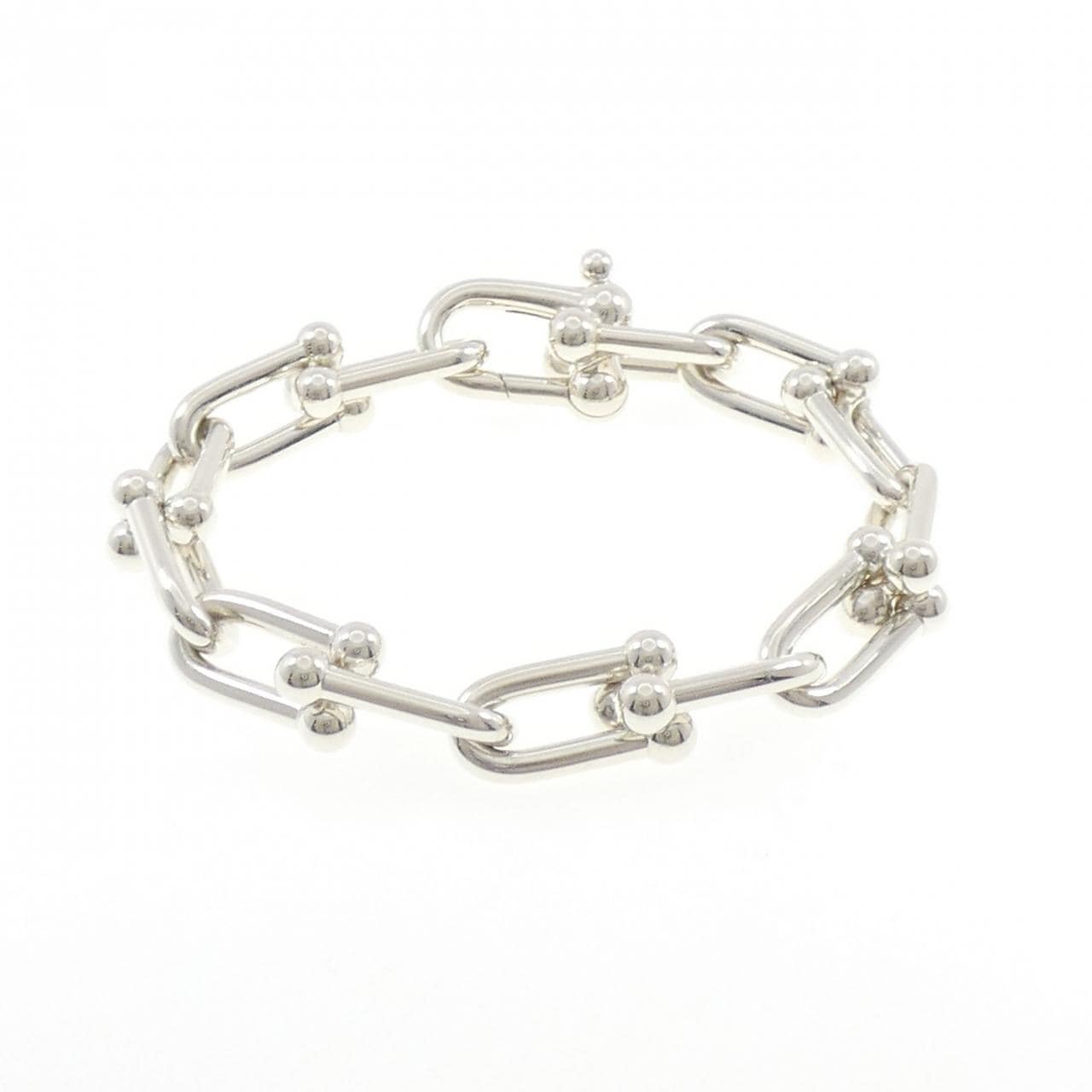 ティファニー ハードウェア リンク ラージ ブレスレット