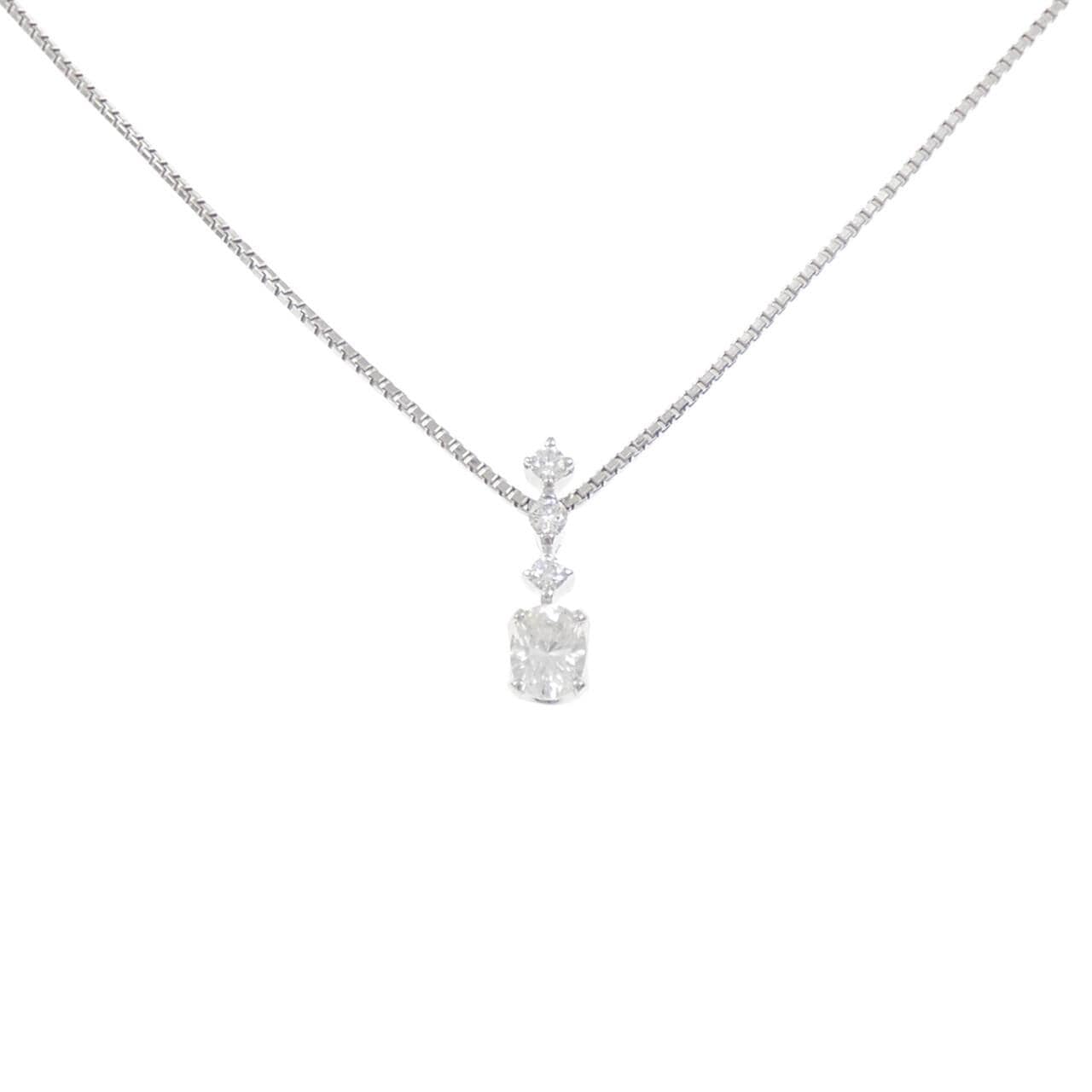 PT900/PT850 ダイヤモンド ネックレス 0.476CT