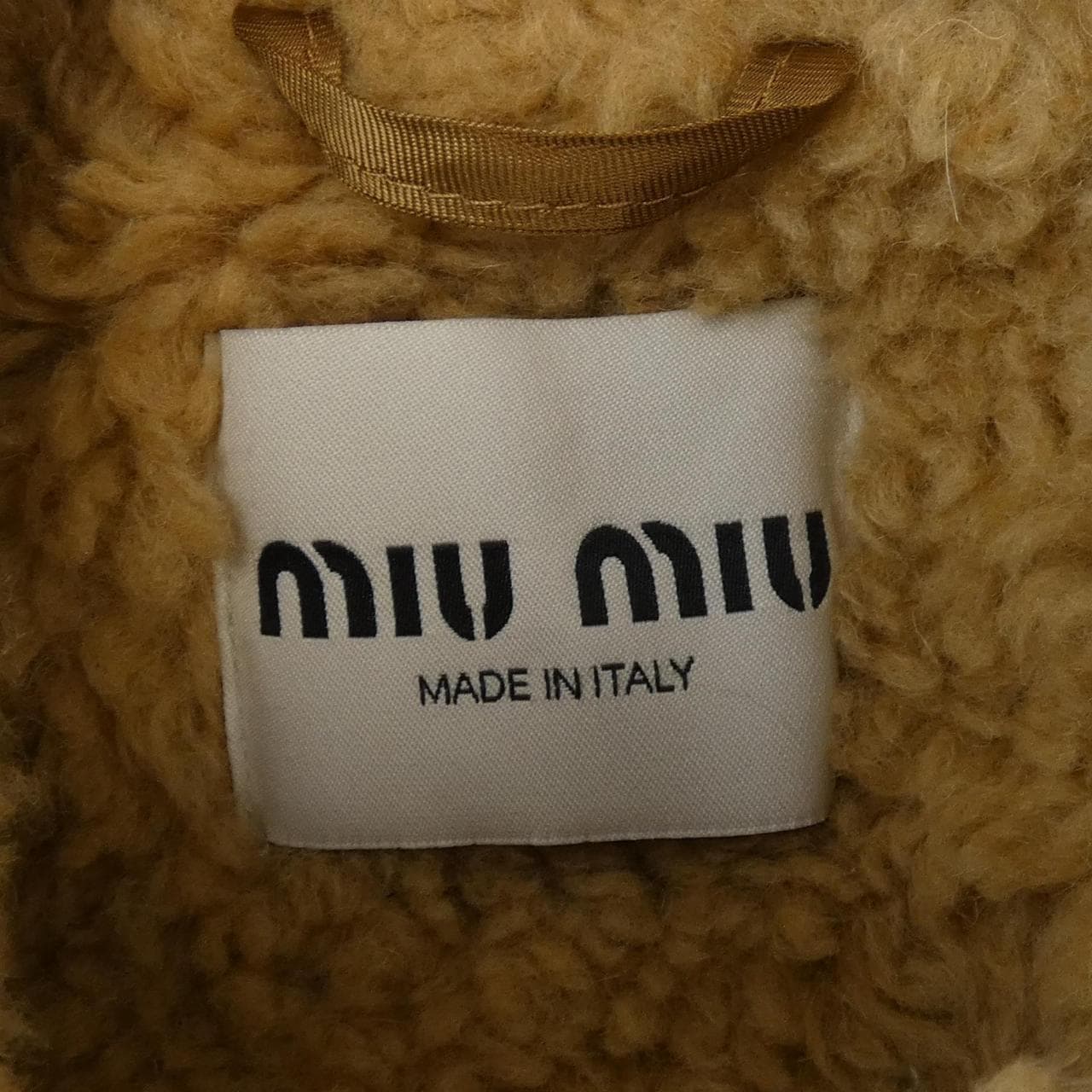 ミュウミュウ MIU MIU MIU MIU ロゴ GWB187 S232 13LE デニムジャケット