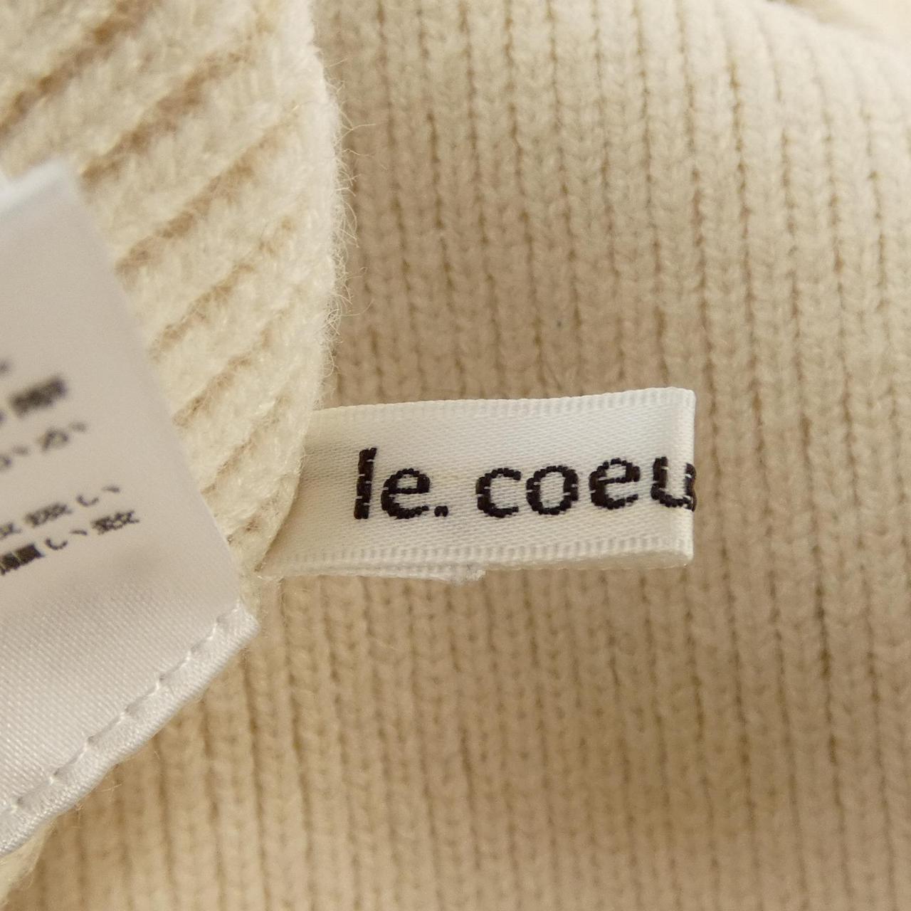 le coeur blanc le coeur blanc カーディガン